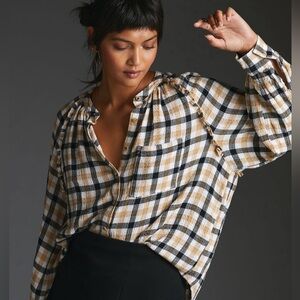 Pilcro Plaid Buttondown